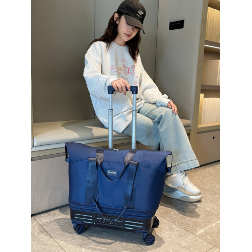 萬向輪拉桿包旅行包行李袋出差裝被子收納帶輪待産包大容量登機包