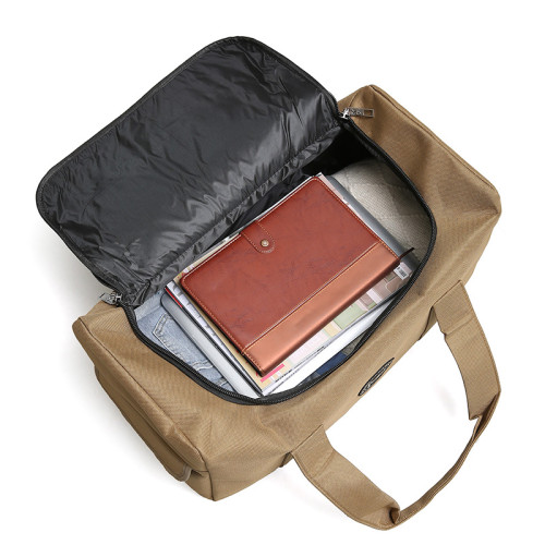 超大容量手提旅行包男士旅遊包行李袋戶外搬家裝衣服打工後後背包布袋