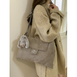 高級感菱格鏈條包大容量托特包2025新款潮時尚百搭單肩斜後後背包女款