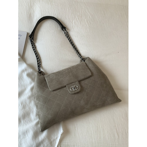 高級感菱格鏈條包大容量托特包2025新款潮時尚百搭單肩斜後後背包女款 高級感菱格鏈條包大容量托特包2025新款潮時尚百搭單肩斜後後背包女款