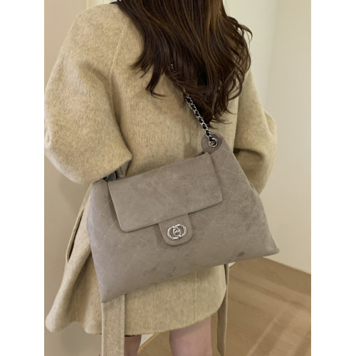 高級感菱格鏈條包大容量托特包2025新款潮時尚百搭單肩斜後後背包女款 高級感菱格鏈條包大容量托特包2025新款潮時尚百搭單肩斜後後背包女款