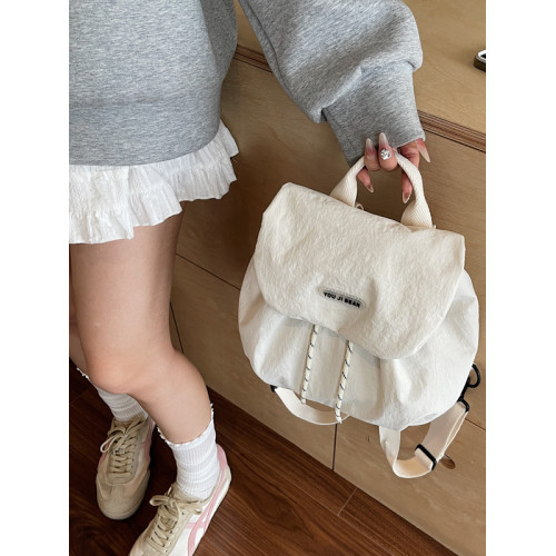 迷你小雙肩包超輕休閒後後背包女2025新款大容量通勤上班包戶外旅行包