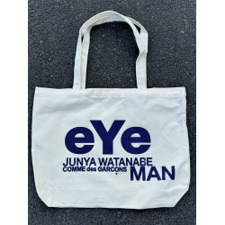 探索廠長tansuocz帆布包is印花eye手提袋購物vibe男女cleanfit書