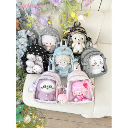 winkouv 20cm日常10公分15cm娃包外出小食量雙肩痛包可放娃斜後後背包