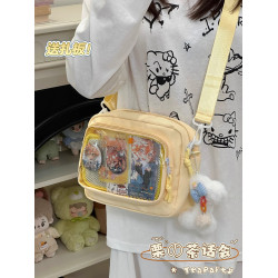 小食量吧唧穀子痛包斜後後背包 日系ins二次元小衆手機包小包包女學生