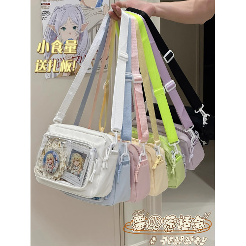 小食量吧唧穀子痛包斜後後背包 日系ins二次元小衆手機包小包包女學生