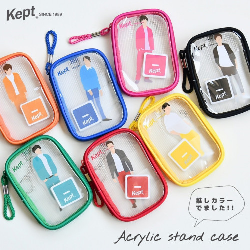 日本Raymay藤井Kept應援推活吧唧穀子收納痛包娃包透明PVC掛包 日本Raymay藤井Kept應援推活吧唧穀子收納痛包娃包透明PVC掛包