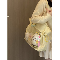 錢一波痛包｜大容量尼龍托特包20cm娃包通勤日常百搭單肩運動休閒