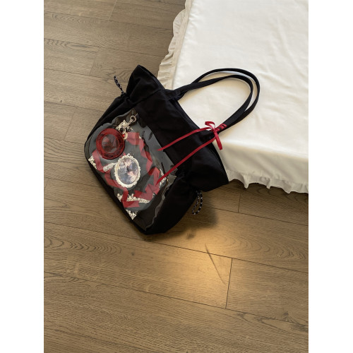 錢一波痛包｜大容量尼龍托特包20cm娃包通勤日常百搭單肩運動休閒