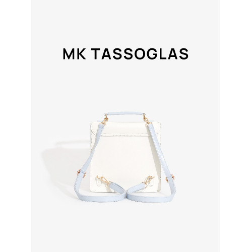 日本MK TASSOGLAS小食量痛包日常百搭透明斜後後背包包二次元徽章吧唧