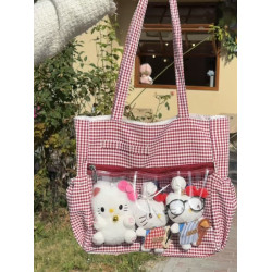 斯莫爾059日韓風痛包二次元蝴蝶結雙肩包女學生黨高顔值後後背包