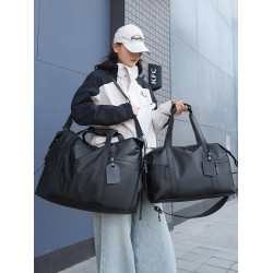 可套拉桿防水面料短途出差旅行包男女大容量行李包運動健身收納包