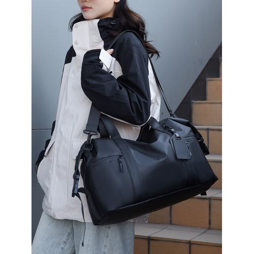 可套拉桿防水面料短途出差旅行包男女大容量行李包運動健身收納包