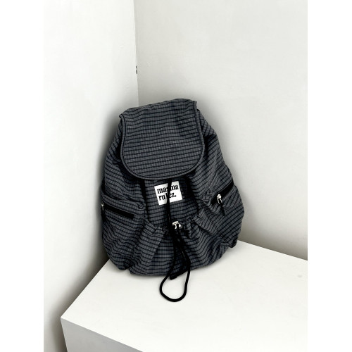 韓版MASMARULEZ大容量雙肩包女學生上課通勤後後背包休閒百搭旅行書包