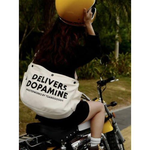 Tsanggoods斜後後背包美式復古報童差包13寸筆記型電腦包摩托車包 Tsanggoods斜後後背包美式復古報童差包13寸筆記型電腦包摩托車包