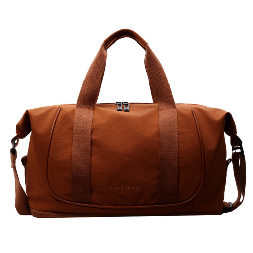 可擴容旅行包女大容量短途旅遊收納行李包手提輕便斜背運動健身包