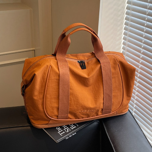 可擴容旅行包女大容量短途旅遊收納行李包手提輕便斜背運動健身包