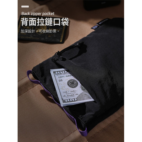 OCE GEAR機能風山系斜後後背包輕量化小掛包手機包大容量可攜式小潮包