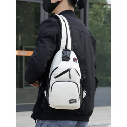 多功能運動防水胸包男女士百搭斜後後背包韓版大容量休閒單肩雙肩後後背包