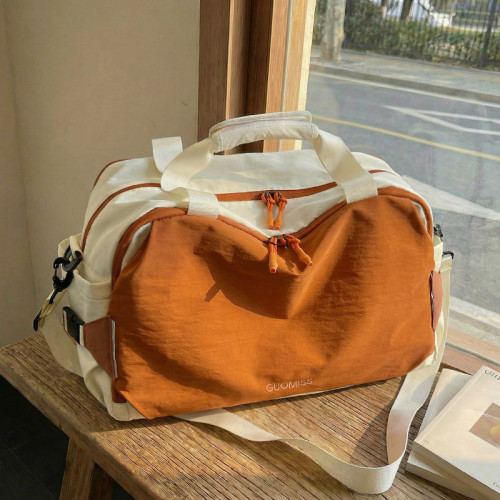 旅行包女大容量手提輕便防水行李袋短途外出旅遊登機待産包收納袋