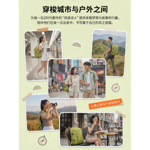 JEEP戶外雙肩包女旅行露營後後背包旅遊輕便高顔值雙肩包男攀巖登山包 JEEP戶外雙肩包女旅行露營後後背包旅遊輕便高顔值雙肩包男攀巖登山包