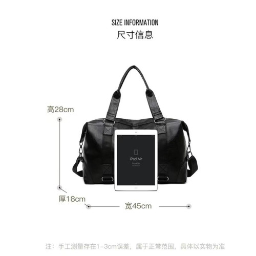 手提包男士旅行2023新款真皮男士旅行包大容量袋行李包商務出差健 手提包男士旅行2023新款真皮男士旅行包大容量袋行李包商務出差健