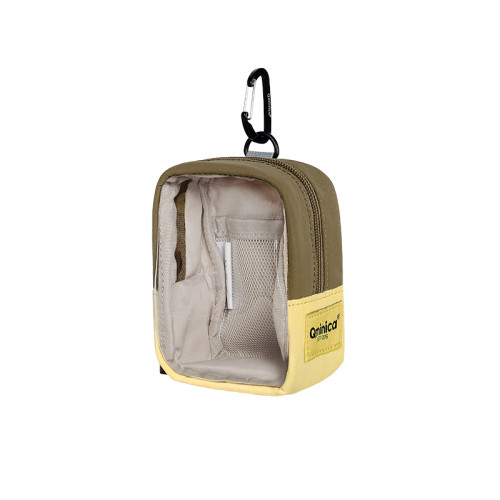 Qminica 11cm迷你痛包霤娃包可攜式多功能零錢包收納耳機小掛包