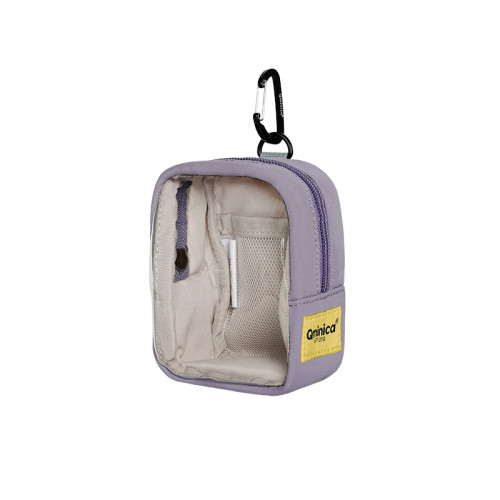 Qminica 11cm迷你痛包霤娃包可攜式多功能零錢包收納耳機小掛包