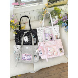 winkouv小食量追星演唱會暗格痛包斜後後背包大容量藏燈牌托特包娃包