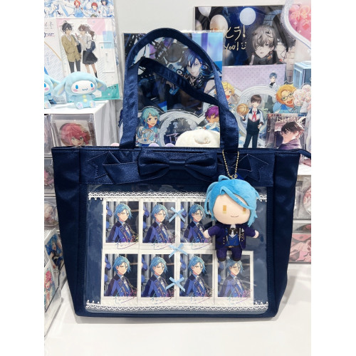 Baachoo原創斜背大食量痛層日常緞面通勤蝴蝶結托特大食量痛包