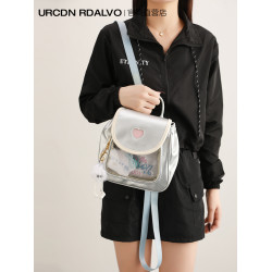 UR二次元小食量吧唧痛包2025新款少女心ins迷你書包小型雙肩後後背包