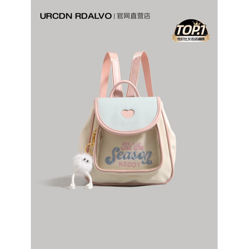 UR二次元小食量吧唧痛包2025新款少女心ins迷你書包小型雙肩後後背包