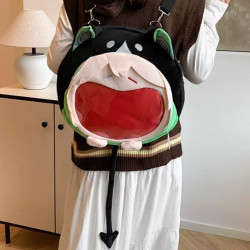 時光代理人陸光痛包喬苓程小時斜後後背包雙肩後後背包可愛玩偶少女書包女