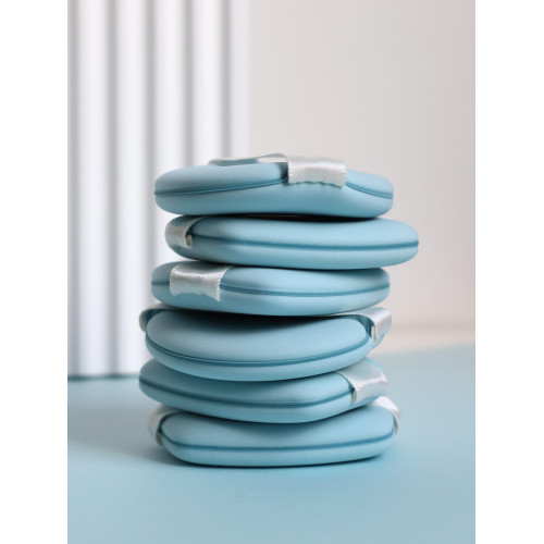 PRECIA荔枝海鹽氣墊粉撲抹茶元氣粉濕水變大細膩海綿化妝服帖加厚