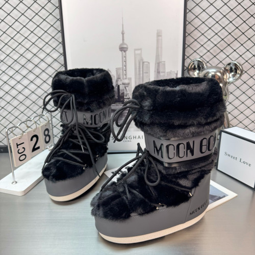 6cm小個子增高毛毛靴女防滑厚底冬季白色雪地靴加絨加厚東北棉靴