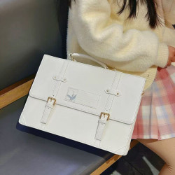 痛包雙肩包通勤日常二次元大容量上課斜背單肩包小食量透明吧唧包