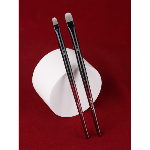 魅女郎硃釉N69紙片遮瑕刷超薄扁平頭遮黑眼圈淚溝痘印舌形化妝刷