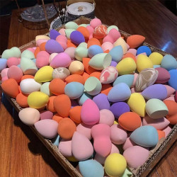 100個美妝蛋不吃粉超軟細膩化妝棉海綿粉撲乾濕兩用不卡粉超軟