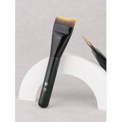 魅仔Y21粉底刷弧形扁頭超薄底妝刷不吃粉無痕粉底液刷子化妝刷