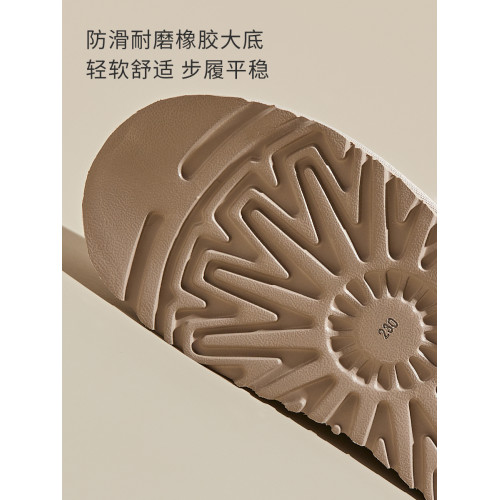 香港GP駝色內增高10CM雪地靴女冬2025新款加絨厚底棉鞋短筒毛毛靴