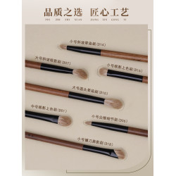 小胖丁原色花羊毛眼影刷套裝眼部細節暈染修容腮紅鼻影動物化妝刷