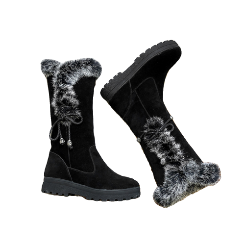 品牌百搭雪地靴女2025新款冬靴子真皮保暖棉鞋加絨厚底女靴長筒靴 品牌百搭雪地靴女2025新款冬靴子真皮保暖棉鞋加絨厚底女靴長筒靴