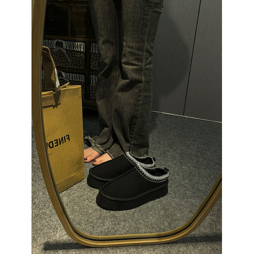 大棉鞋女冬外穿加絨加厚2026冬季新款包頭雪地靴半拖鞋女厚底棉拖