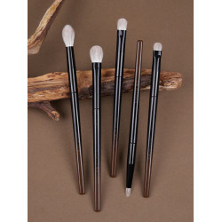 簡左如然雪狐毛眼影刷套裝眼部專業化妝師鼻影刷動物羊毛化妝刷子