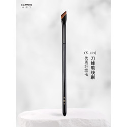 小胖丁k114刀鋒眼線刷超薄極細眼瞼下至臥蠶刷斜角眉刷精細節刷子