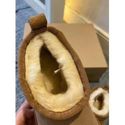 周冬雨同款厚底雪地靴女皮毛一體2026年冬季新款加厚加絨保暖棉鞋