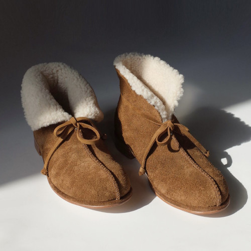 2025新款冬季加絨保暖棉鞋女士外穿毛毛鞋羊羔毛雪地靴平底短靴