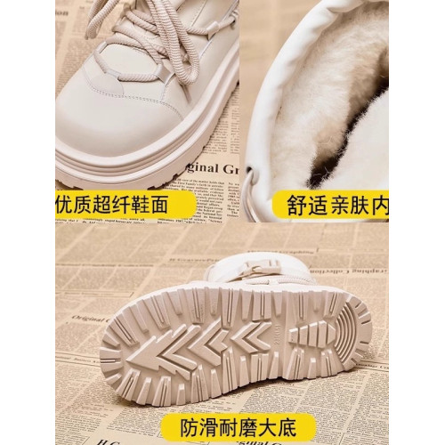 東北抗寒零下40度大棉鞋防水防滑馬丁短厚底雪地靴女冬季加絨加厚 東北抗寒零下40度大棉鞋防水防滑馬丁短厚底雪地靴女冬季加絨加厚