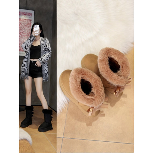 哈爾濱厚底雪地靴女冬季加絨中高筒女靴子加厚保暖防寒東北大棉鞋