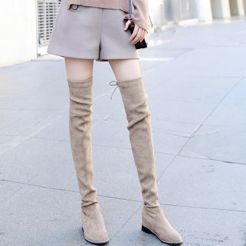 大喜同款長靴2025新款冬歐美百搭平跟彈力瘦瘦靴顯瘦過膝長筒靴女 大喜同款長靴2025新款冬歐美百搭平跟彈力瘦瘦靴顯瘦過膝長筒靴女